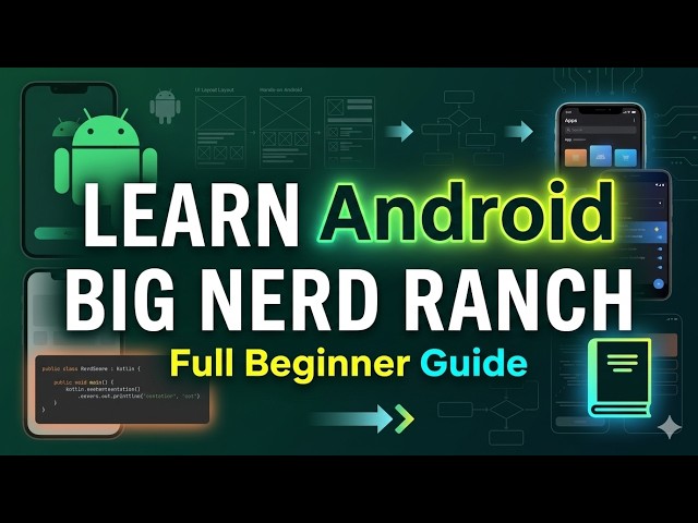 Learning Android with Android Programming: The Big Nerd Ranch Guide | Part 1