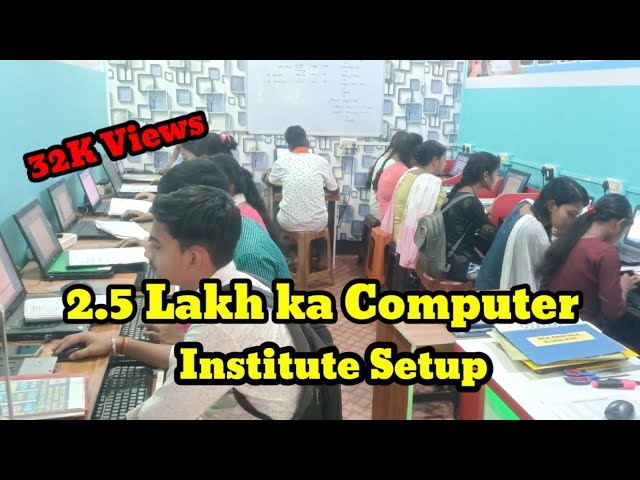 full Computer Institute setup||Best Computer institute setup||free Franchise..