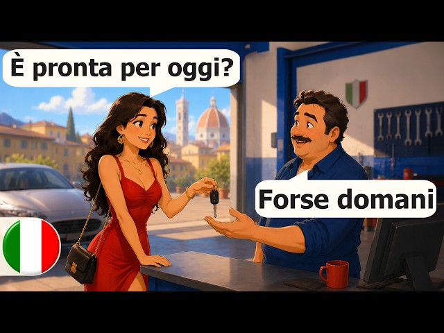 12 Useful Italian Conversations for Beginners (A1-A2) | Easy Italian Conversation Practice