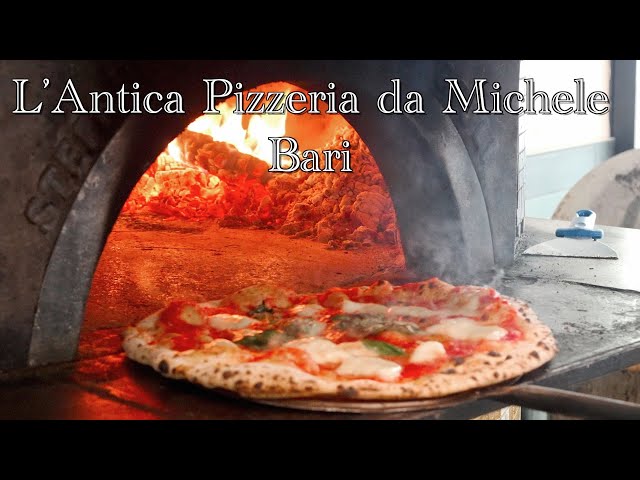 ¡La Pizzeria Napoletana más emblemática del mundo! ¡L'Antica Pizzeria da Michele sucursal Bari!