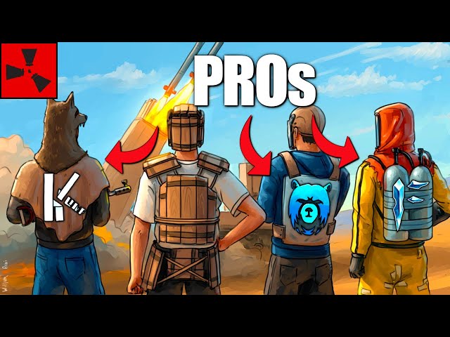 When a Builder and 3 PROs play Rust...