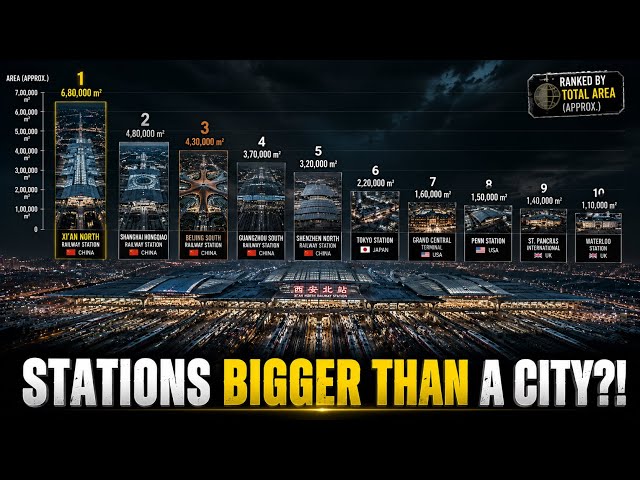 😵‍💫Too Big to Exist: 10 Massive Train Stations ||10 Railway Stations So BIG They Look Like Cities! 🤯