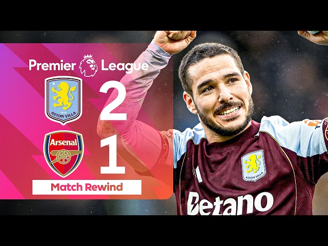 Incredible Final Moments! | Aston Villa v Arsenal 2025/26