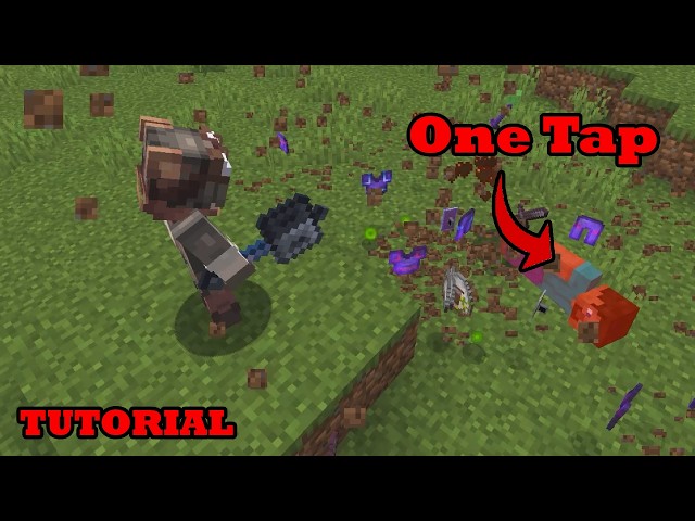 The most BROKEN one tap glitch in Minecraft (Tutorial)