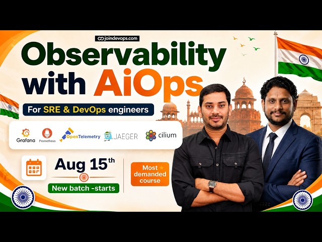 Observability with AIOps 🔥 The Next Big Skill for DevOps & SRE Engineers | JoinDevOps