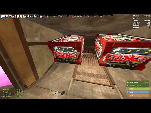 Rust Raid Simulator Ryzen 7 9800x3d 4060 gameplay