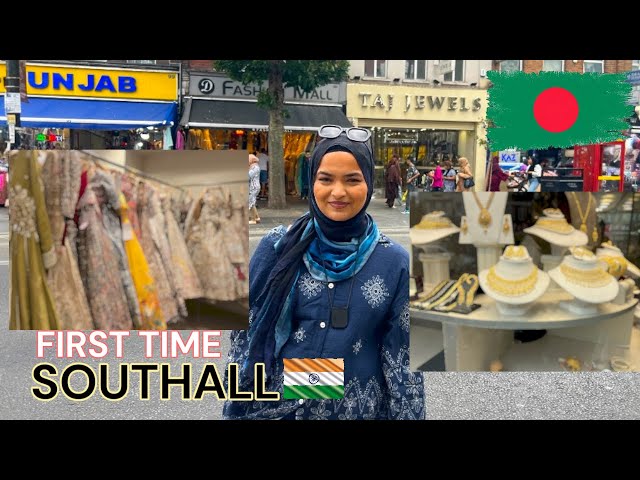 First Time Shopping in SOUTHALL as a Sylheti Girl! Wedding Guest Edition #sylheti #dailyvlog #bdvlog