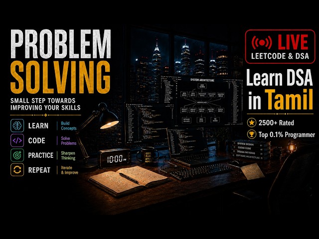 Get Better at Problem Solving with Me | Session #11 | Tamil