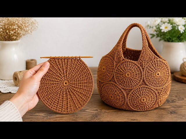 TUNUS BUSINESS MOTIVE CONSTRUCTION 🌸 Great Knitting Model for Bags, Supla, Blankets and Bedspreads