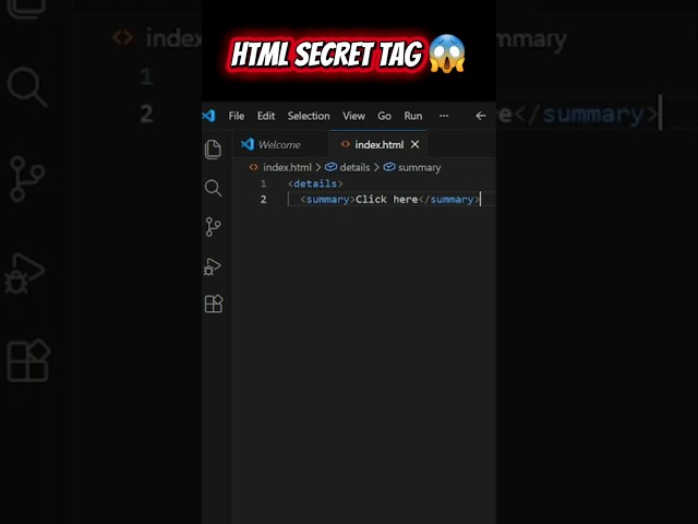 The Secret HTML Tag You Didn't Know About