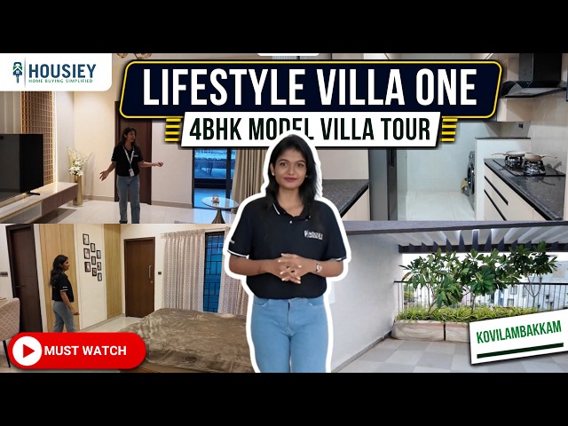 Lifestyle Villa One | 4BHK Model Villa Tour At Kovilambakkam | Chennai Price & Review 2026