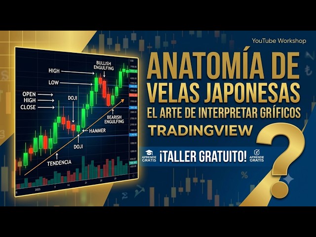 Cómo Leer Gráficos en TradingView Desde Cero | Anatomía de Velas Japonesas