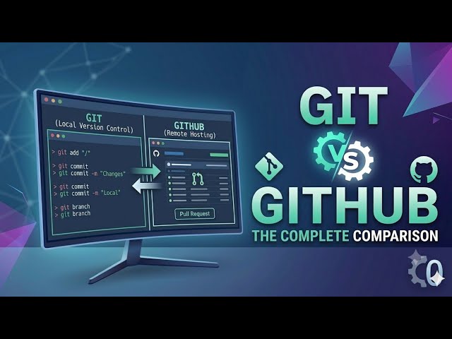 Git vs. GitHub: What’s the Difference? | Version Control Explained