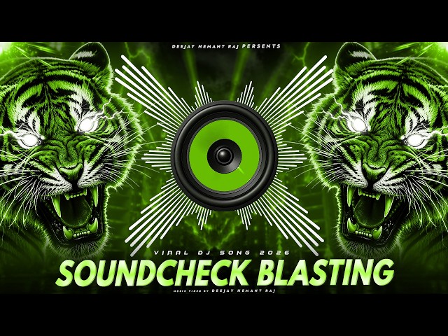 ⚡️DJ SOUND CHECK | JBL DJ SOUND⚡️| HIGH POWER BASS | SPEAKER CHECK | TIGER DJ KING | EDM TRANCE DJ🔥