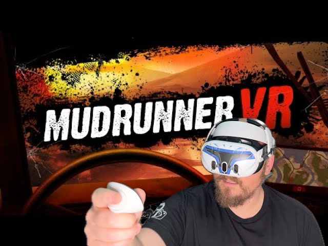 I tried MudRunnerVR, and it didn't go well! Watch the video to see what went wrong.