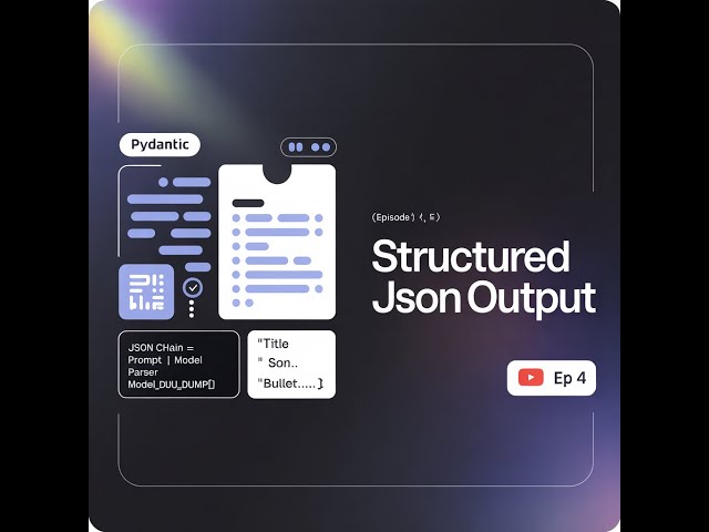 Build Your First AI Mini-App with Structured JSON Output (LangChain + Pydantic)