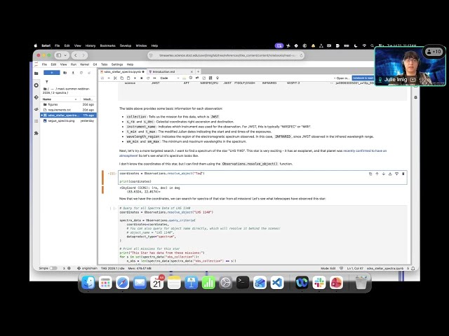 2026 MAST Summer Webinar 2: The Rainbow Connection