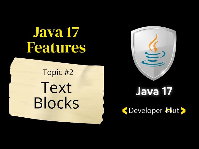 Text Blocks