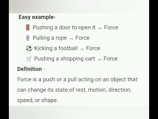 Concept of Force #viral video # trending video# 