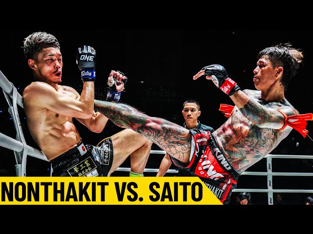 This Brawl Got HEATED 🔥 Nonthakit vs. Saito | Muay Thai Full Fight