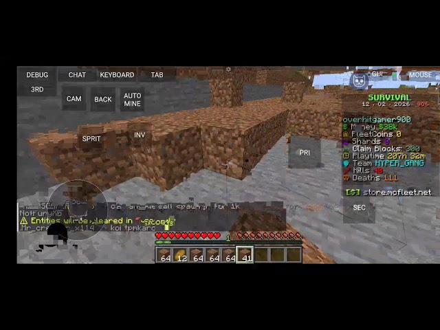 PLAYING IN MCFLEET SEASON 2 WITH FRIEND MAKING TEAM BASE