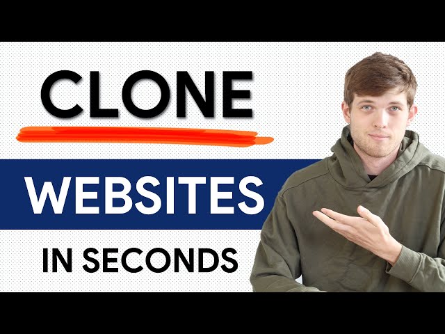 How To Clone Any Website Using AI (Base44 Tutorial)