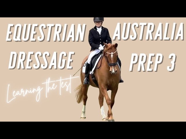 ⭐️🇦🇺Equestrian Australia Prep 3 Dressage test ~ Learning the test ~ Tips for dressage riding #horse