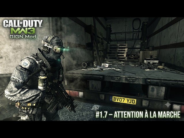 Modern Warfare 3 GIGN Mod – Mission 1.7 – Attention à la Marche | Underground Assault | 4K 60FPS