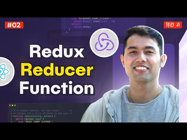 Redux Tutorial #2: Create Reducer Functions to Add & Delete Tasks in React