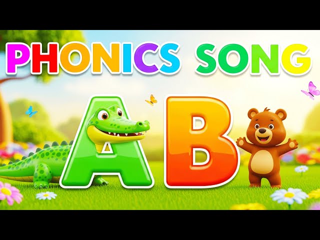 ABC Phonics Song For Toddlers | ABC Song Nursery Rhymes