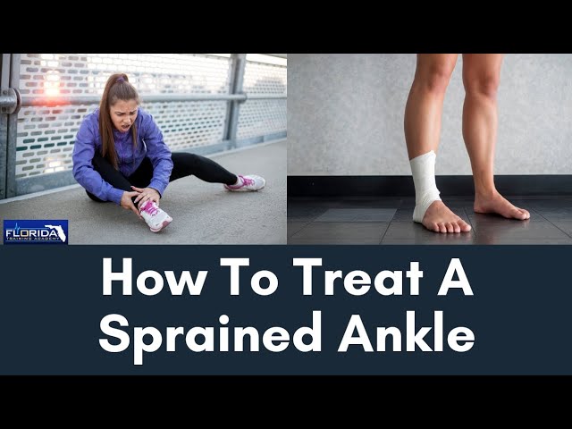 How to Treat a Sprained Ankle?