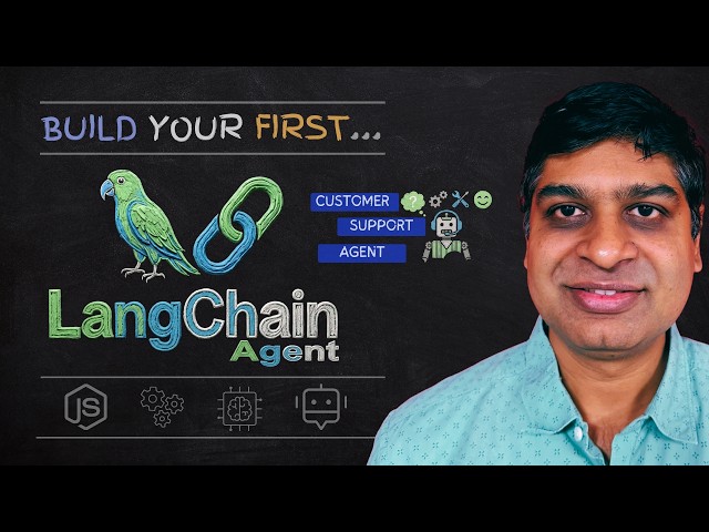 Build Your First LangChain Agent | Customer Support Agent | GenAI with JavaScript | Hindi