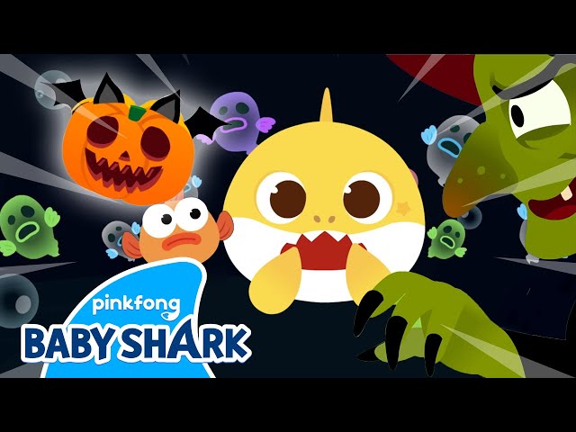 👻Run Away from the Ghosts, Baby Shark! | +Compilation | BEST Halloween Story | Baby Shark Official