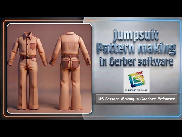 Video 8 | Jumpsuit Pattern Making Course | Step-by-Step Tutorials