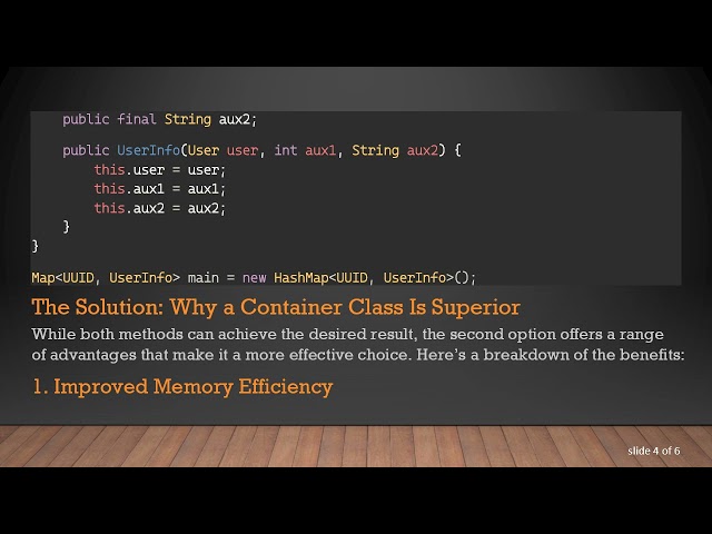 Exploring the Best Approach for a Java Map with Multiple Values