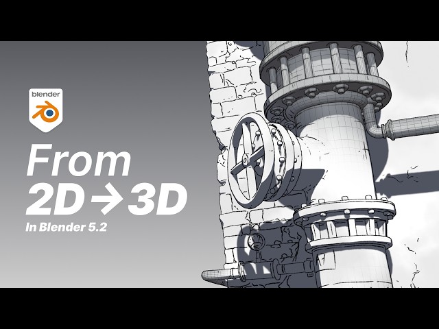 My New NPR Workflow in Blender 5.2 | Creative Journey - Ep.2