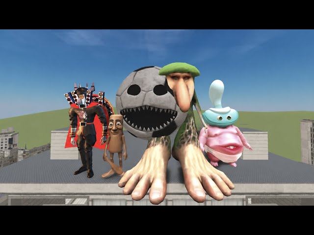 NEXTBOTS IN PLAYGROUND MOD GMOD! MORE  CHARACTERS 
