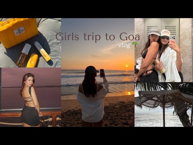Goa VLOG | Things to do, beach clubs, cafe hopping, shopping & more🌴🌊☀️👙