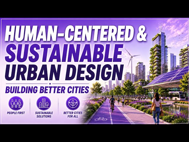 Human-Centered & Sustainable Urban Design | Building Better Cities | Uplatz