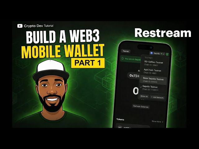 Build a Web3 Mobile Wallet (7‑Part Live Series) — Part 1: Architecture & Setup