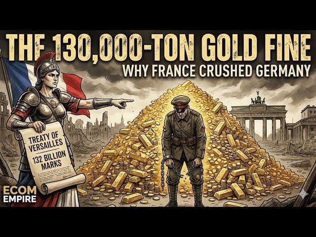 The 130,000-Ton Gold Fine: Why France Wanted to Humiliate Germany Forever