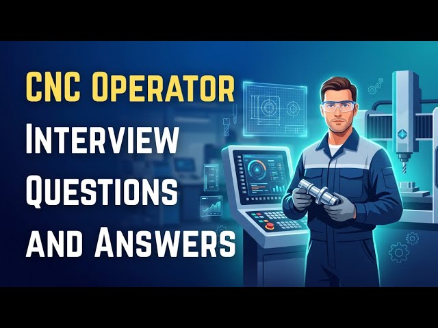 CNC Operator Interview Questions and Answers