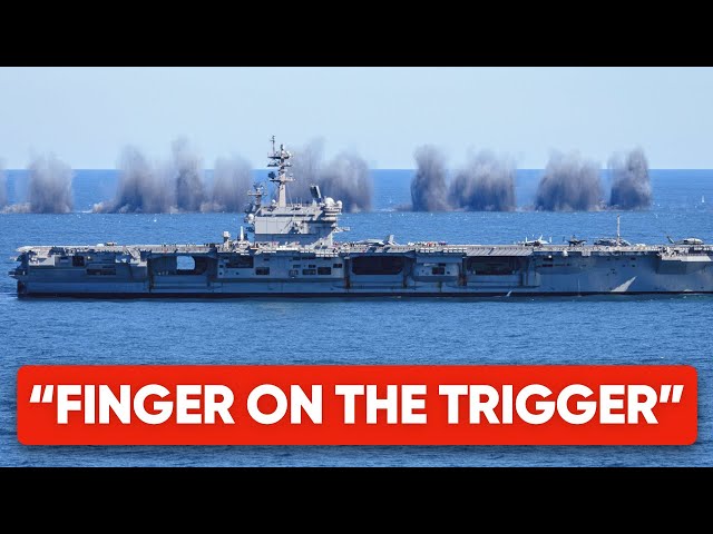 Iran Warns US: “FINGER ON THE TRIGGER” as Massive Carrier Strike Group Moves In