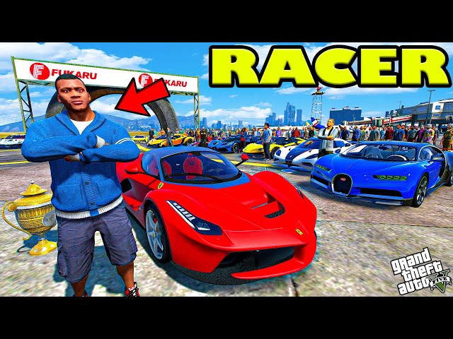 Franklin Started His Journey to Become the BIGGEST Racer in GTA 5! 🏎️🔥| SHINCHAN and CHOP