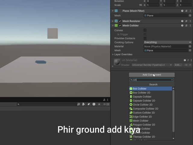 Day 3 Learning Game Development | Ground & Collision