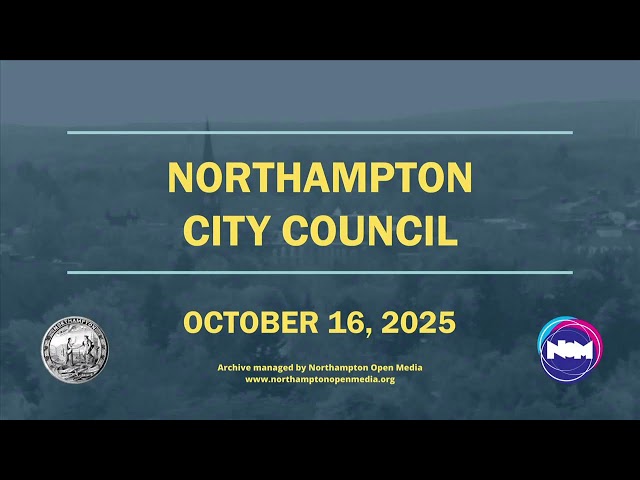 Northampton City Council | October 16, 2025