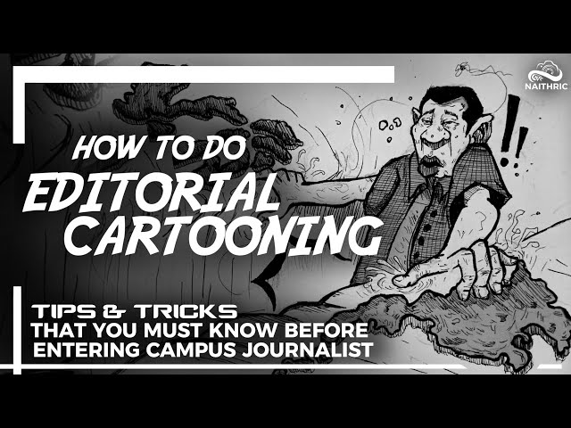 HOW TO DO EDITORIAL CARTOONING (Tips & Tricks 2024)