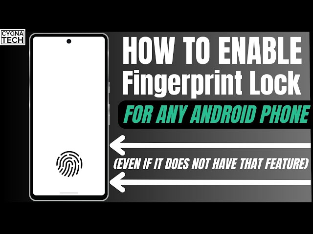 How To Apply Screen Fingerprint Lock For Any Android Phone | 100% Secure & Working