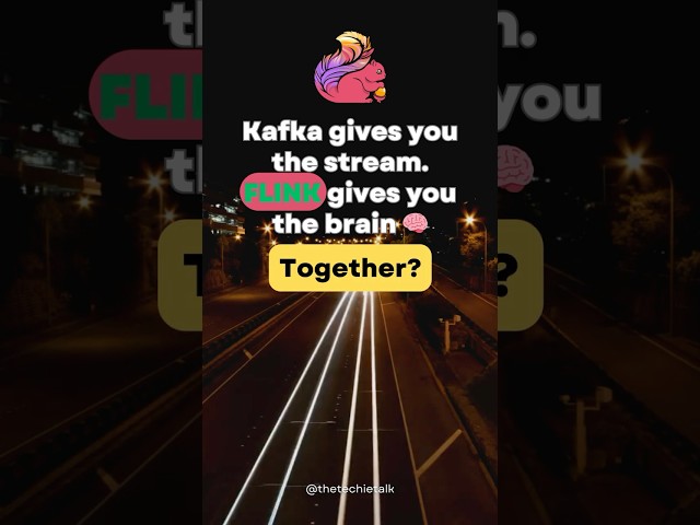 Kafka + Flink = Real-Time Data Magic! | Stream Processing in 60s