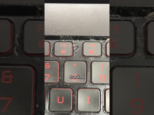 Another Acer Nitro fail (RIP) #gaming #tech #pc #technology #shorts